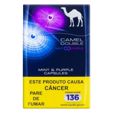 CIGARRO CAMEL DOUBLE MINT & PURPLE
