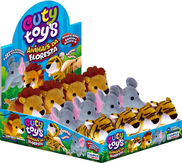 CUTY TOYS ANIMAIS DA FLORESTA