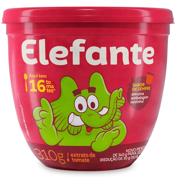 EXTRATO ELEFANTE TOMATE POTE