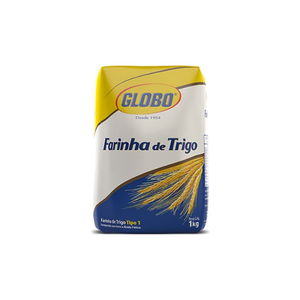FARINHA DE TRIGO GLOBO 1KG