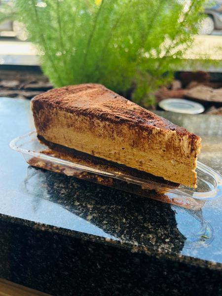 FATIA DE TORTA DE CAPUCCINO