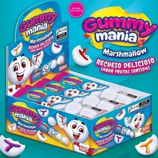 GUMMY MANIA EGG DP C/24 UN