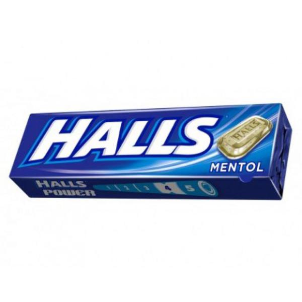 HALLS MENTOL 34GR