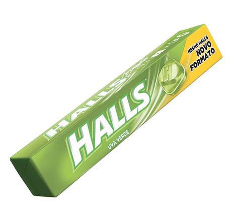 HALLS UVA VERDE 34GR