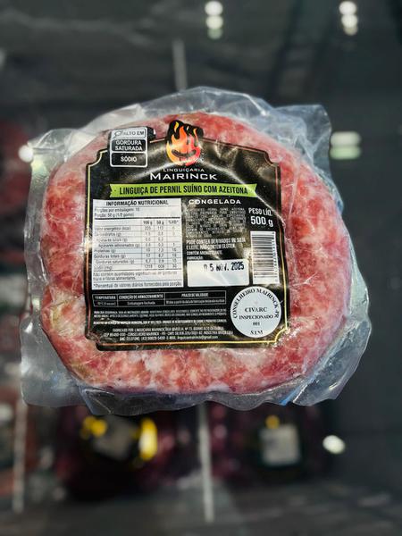 LINGUIÇA SUINA COM AZEITONA