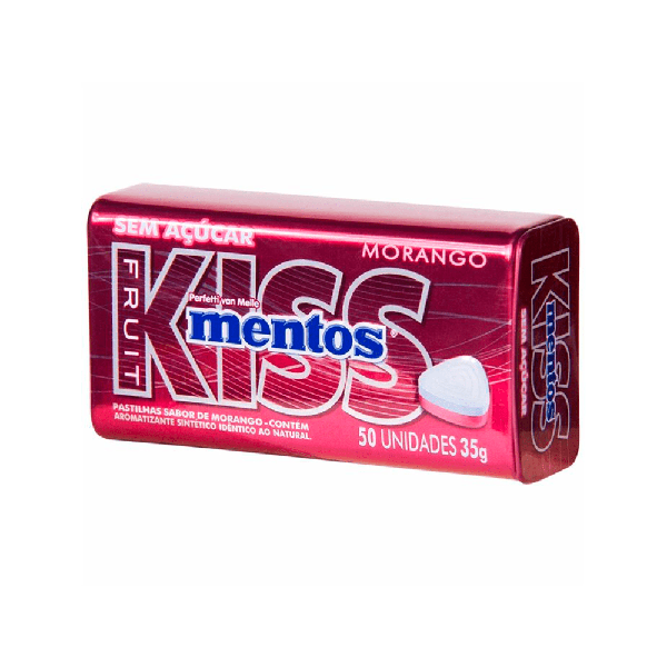 MENTOS KISS MORANGO