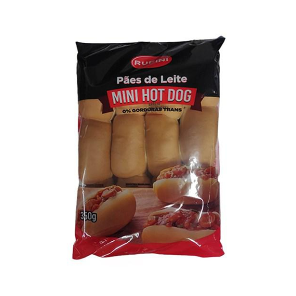 MINI PAO DE LEITE HOT DOG RUFI