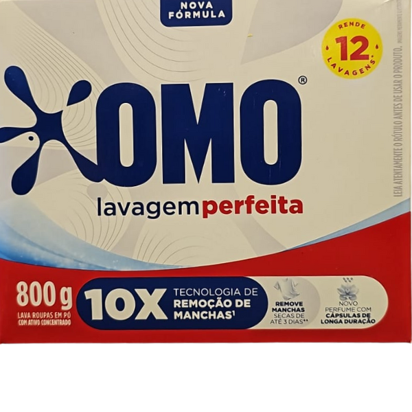 OMO LAVAGEM PERFEITA 800G