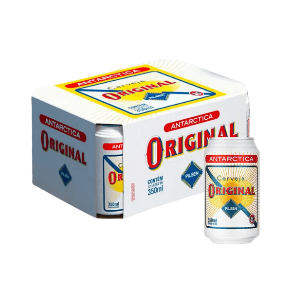 PACK DE CERVEJA ORIGINAL 350ML - 12 UNIDADES
