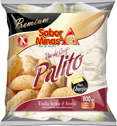 PALITO DE QUEIJO SABOR DE MINAS 800G