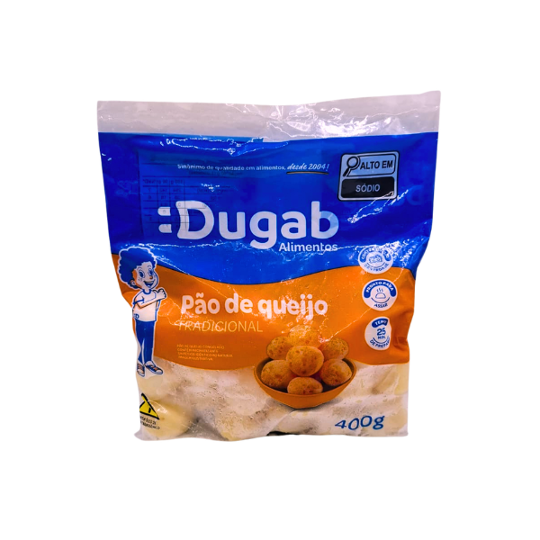 PAO DE QUEIJO TRAD 400G DUGAB