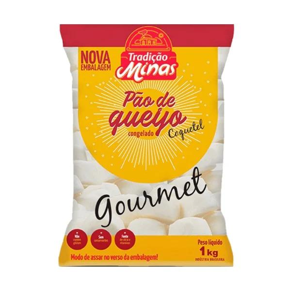 PAO DE QUEIJO TRAD. MINAS GOURMET 1KG