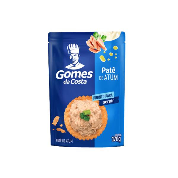 PATE ATUM GOMES DA COSTA POUCH 170G