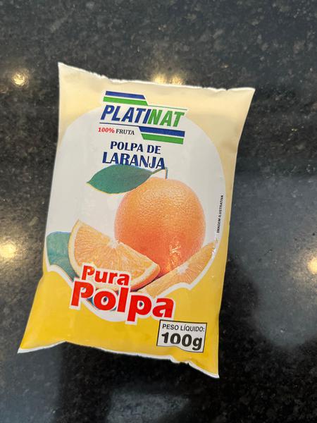 POLPA DE LARANJA PLATINAT 100G