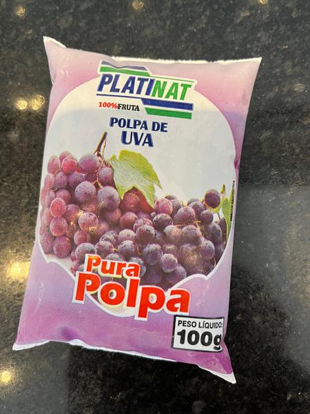 POLPA DE UVA PLATINAT 100G