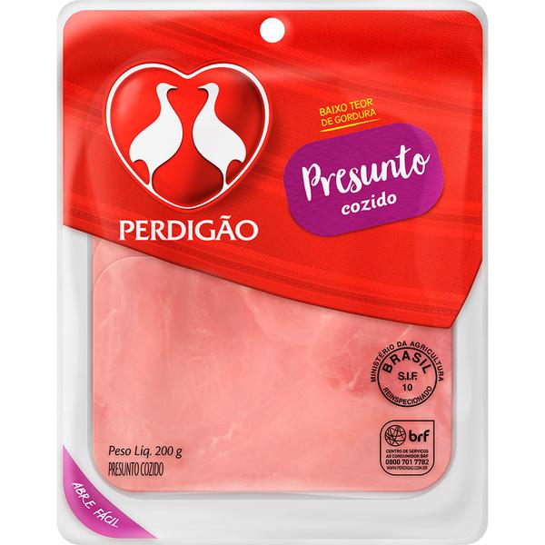 PRESUNTO COZIDO FATIADO 200GR