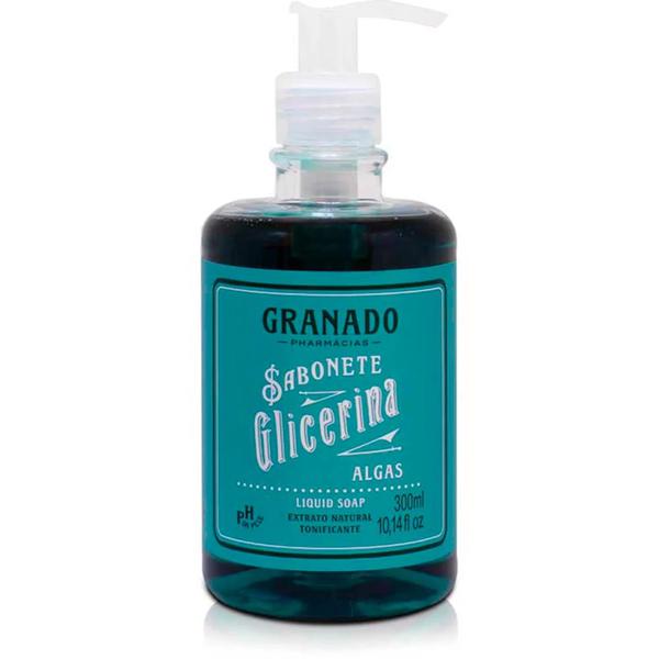 SABONETE DE GLICERINA ALGAS GRANADO 300ML