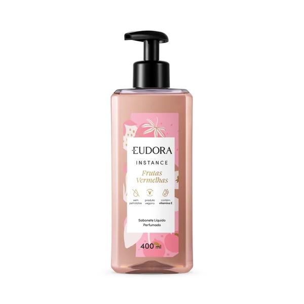 SABONETE LIQUIDO FRUTAS VERMELHAS EUDORA 400ML
