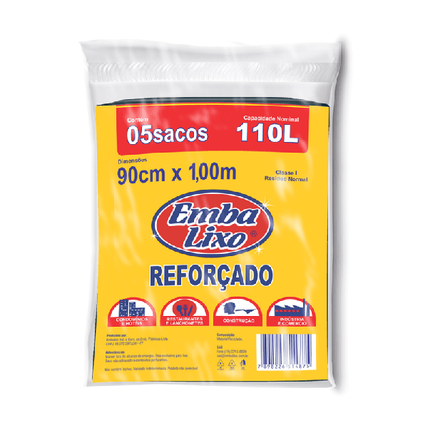 SACO LIXO EMBALIXO REFORCADO 5