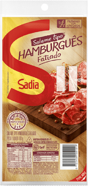 SALAME SADIA HAMBURGUES KG