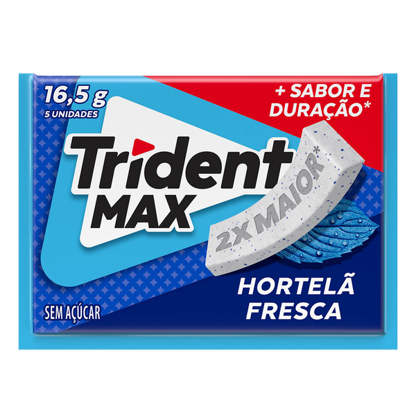 TRIDENT MAX HORTELA 17GR