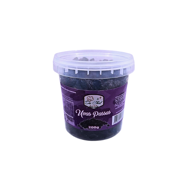 UVA PASSAS SEM CAROCO DO CHEF LUFA 200GR