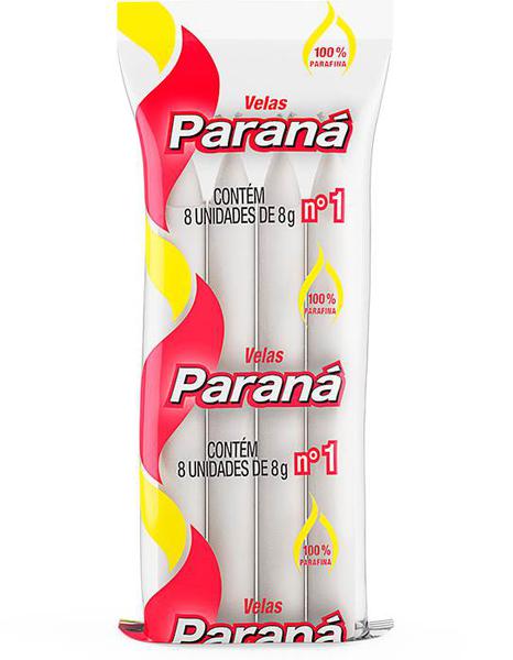 VELAS PARANA N.1 24X8 40015000