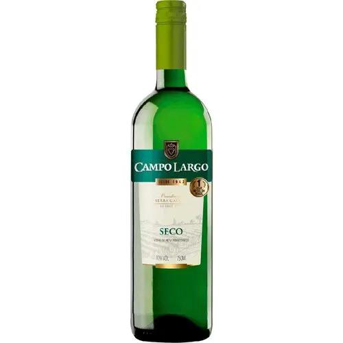 VINHO CAMPO LARGO BRANCO SECO 750ML