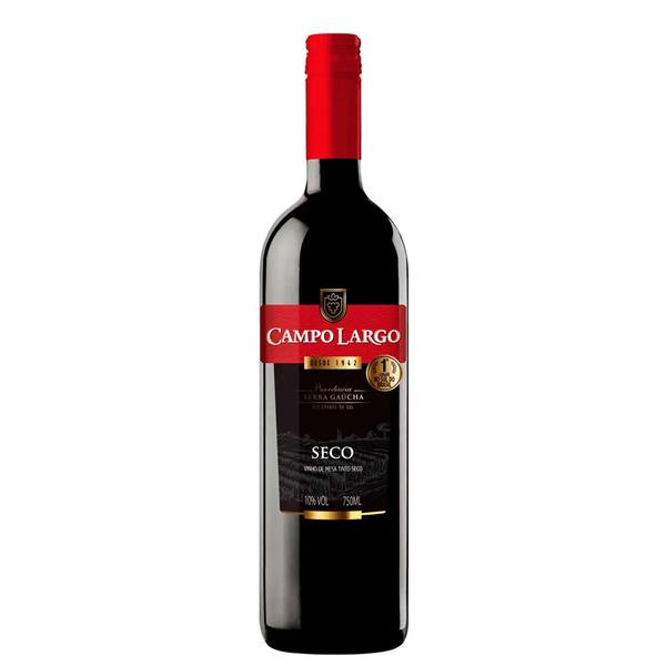 VINHO CAMPO LARGO SECO 750ML