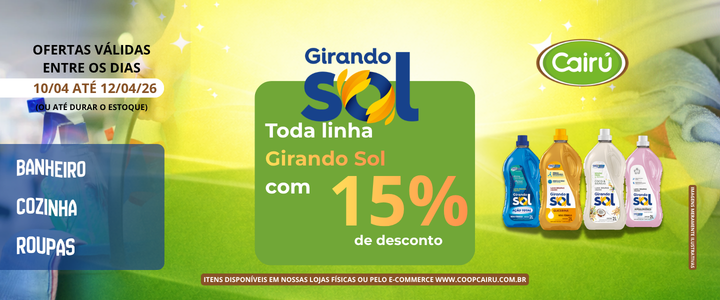 15% Girando Sol Mobile