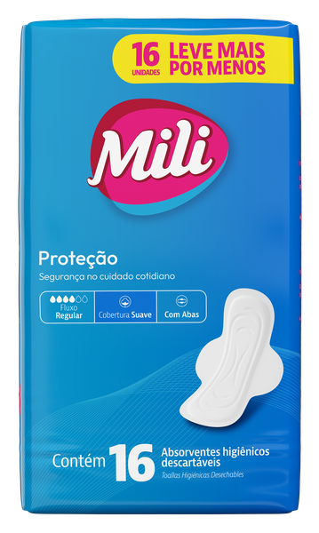 ABSORVENTE MILI CONFORTE SUAVE L16P14