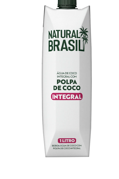 AGUA DE COCO NATURAL BRASIL TP/1L C/POLP