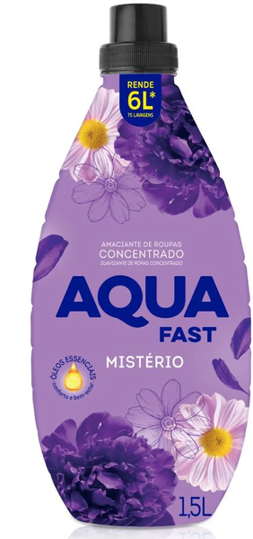 AMACIANTE AQUAFAST 1,5L CONC. LILAS MIST