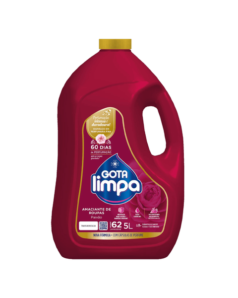 AMACIANTE GOTA LIMPA 5L ESSENCIAS PAIXAO