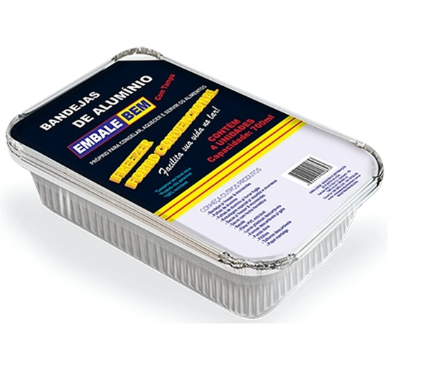 BANDEJA EMBALEBEM CJ/4UN 700ML