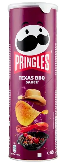 BATATA FRITA PRINGLES 175G TEXAS BBQ SAU