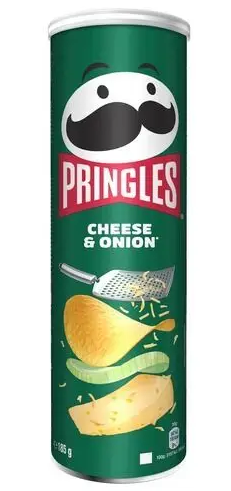 BATATA FRITA PRINGLES 185G CHEESE E ONIO