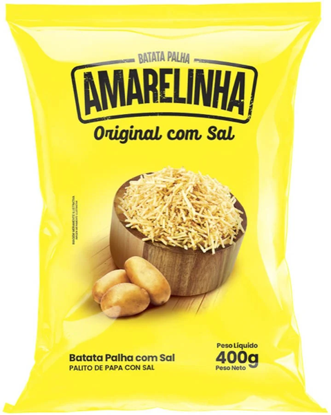 BATATA PALHA AMARELINHA 400G ORIGINAL