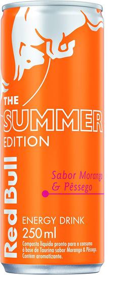 BEBIDA ENERGETICA RED BULL 250ML PESSEGO