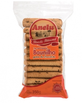 BISCOITO ANELU 350G AMANTEIGADO BAUNILHA