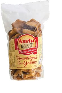 BISCOITO ANELU 350G AMANTEIGADO C/GOIABA