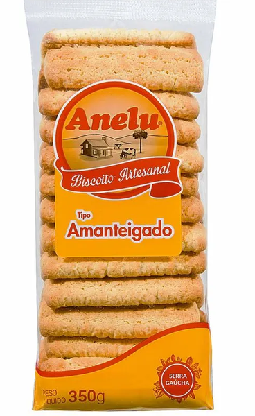 BISCOITO ANELU 350G AMANTEIGADO