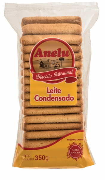 BISCOITO ANELU 350G AMANTEIGADO LEITE CO
