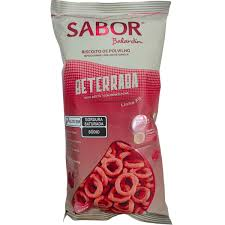 BISCOITO SABOR 60G ROSCA POLV.BETERRABA