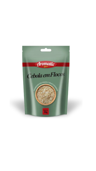 CEBOLA EM FLOCOS PCT/50G AROMATIC