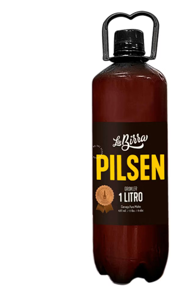 CERVEJA GROWLER LA BIRRA 1L PILSEN