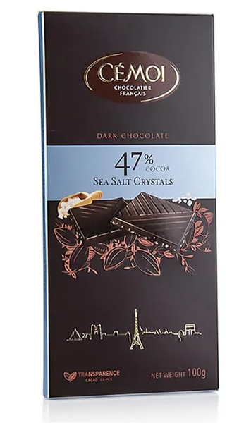 CHOC.CEMOI 100G CHOC.DARK 47% FLOR DE SA