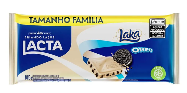 CHOC.LACTA 145G LAKA OREO