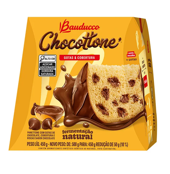 CHOCOTTONE BAUDUCCO 450G MAXI GOTAS