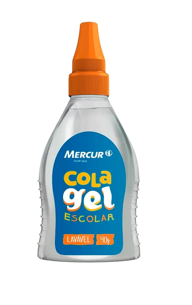 COLA MERCUR GEL ESCOLAR FS/40G